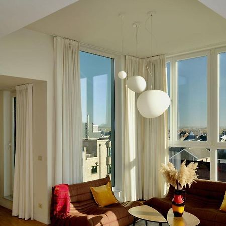 Stijlvolle En Lichtrijke Design Penthouse Met Prachtig Uitzicht Te Wenduine Apartment Де Хаан Екстериор снимка