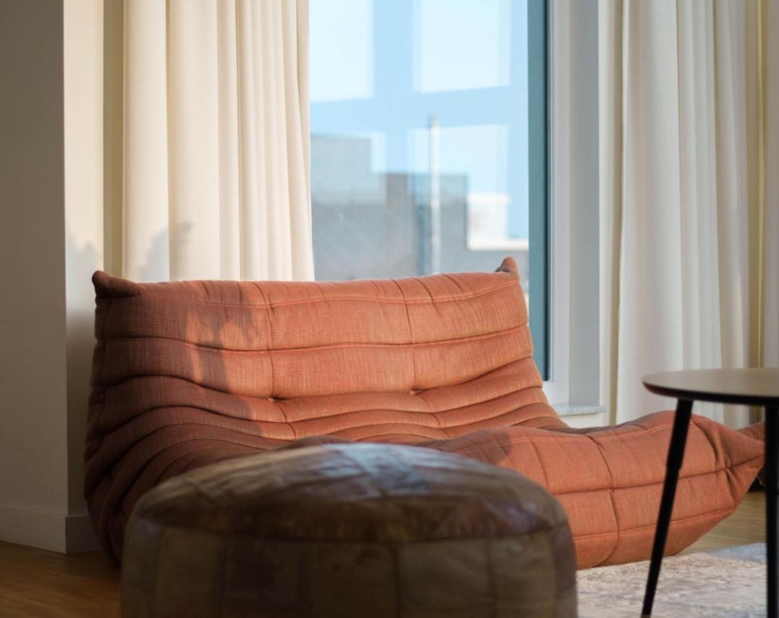 Stijlvolle En Lichtrijke Design Penthouse Met Prachtig Uitzicht Te Wenduine Apartment Де Хаан Екстериор снимка